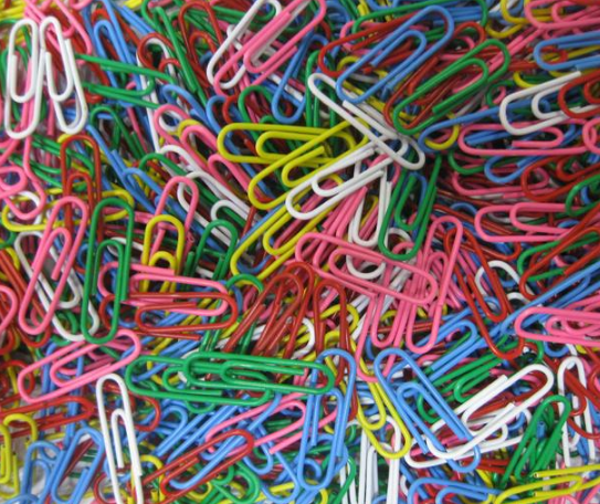 Color envuelto niquelado clip de papel 28mm33mm50mm78mm100mm details Picture