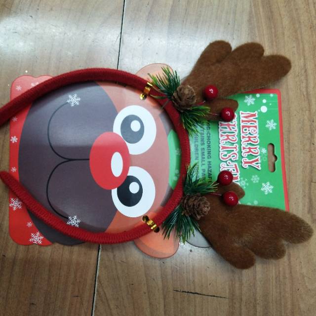 Christmas antler headband, Christmas costume headband, Santa Claus, bear, snowman, children's Christmas hair band details Picture