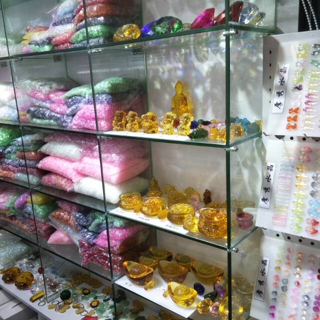 Houxiu crystal glass jewelry describe pic - 3