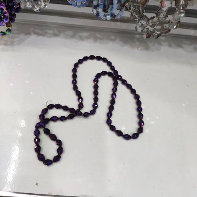 挂绳水钻手工编织挂链腕带配饰项链细节图