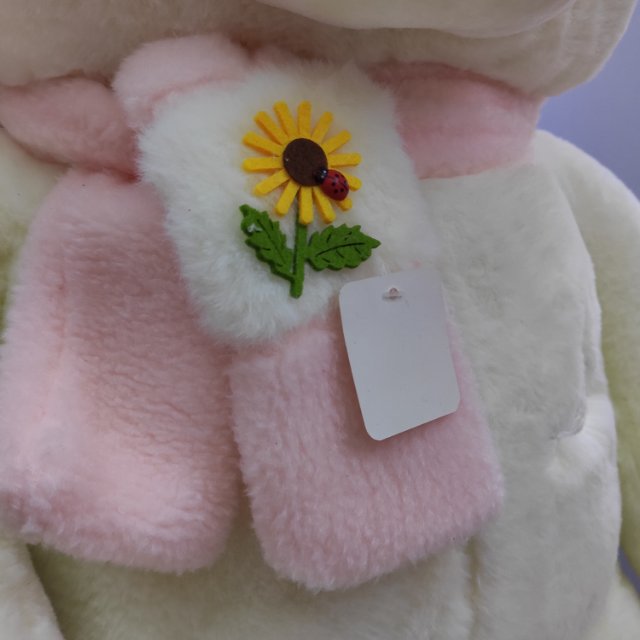 Teddy bear, sunflower scarf, hug bear doll, stuffed toy, birthday present details Picture