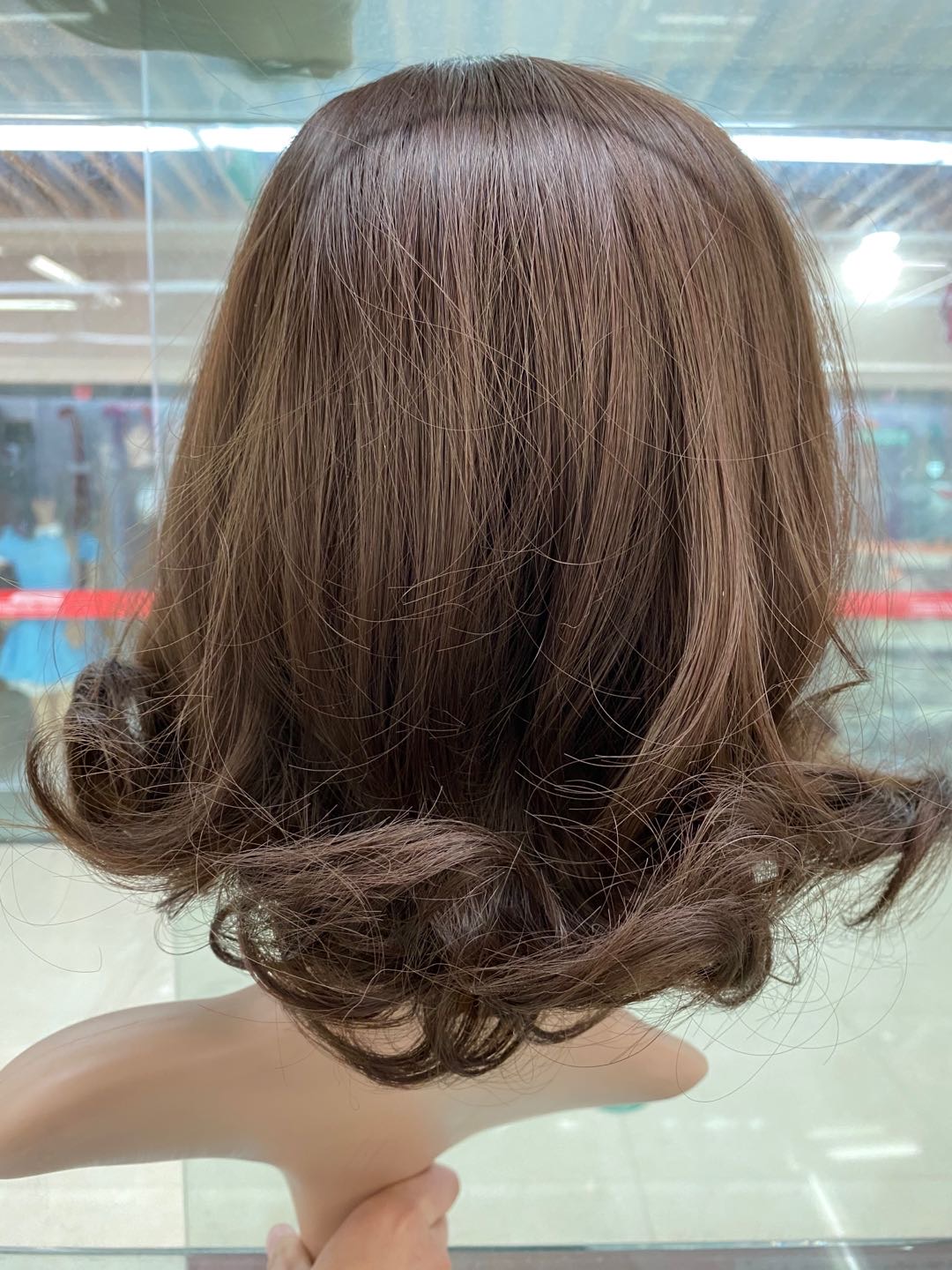 Tanglong Matte high-temperature Silk rose Net Pear Blossom Hair Curly Wig Specification image