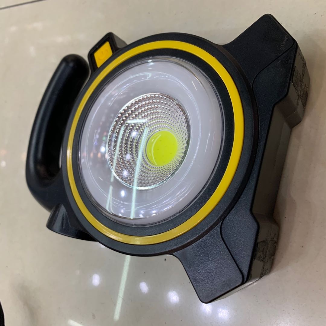 魔铁小手电筒强光超亮远射LED迷你家用户外探照灯便携COB露营灯产品图