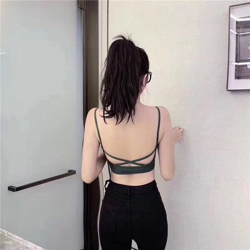 Sexy Little Halter Vest Women Outside Wearing A Suit Hyuna Network Red Inside With Women's Clothing The Same Base Coat Tide Summer Specification drawing