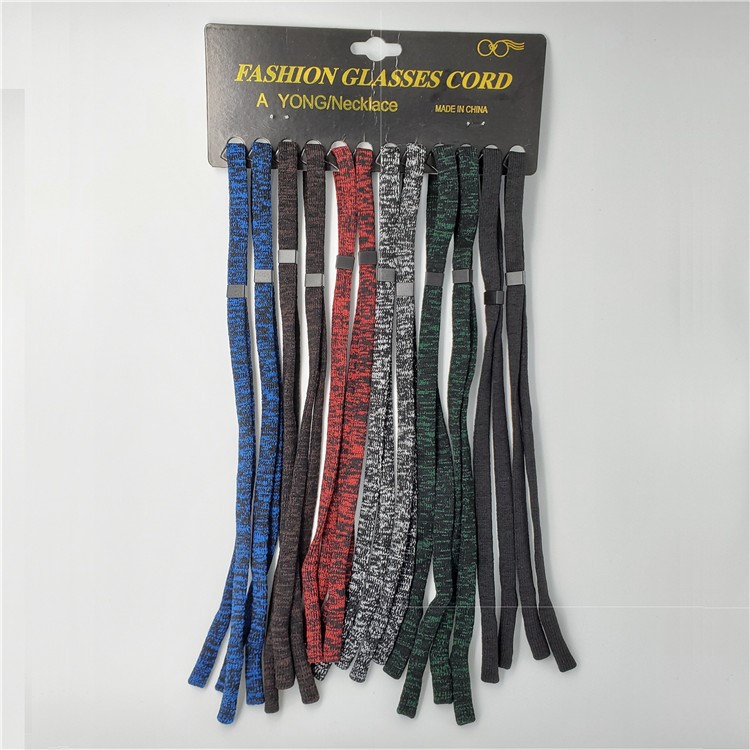 Cuerda de nylon elástico para gafas cadena de gafas para ancianos y niños antideslizante colgante antipérdida accesorios para gafas auxiliares 2-170