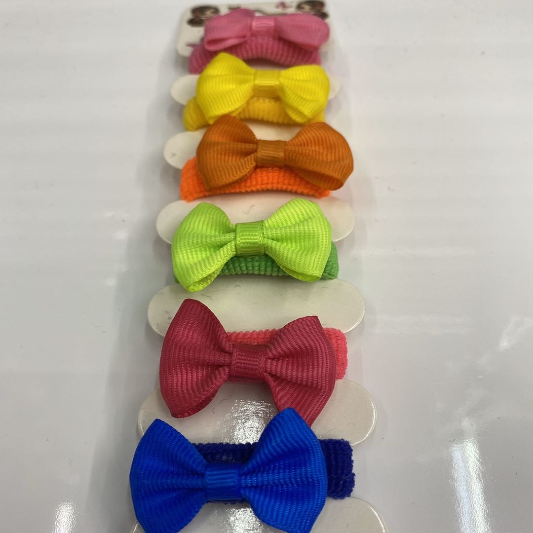热销新款糖果色纯色百搭可爱儿童头绳产品图