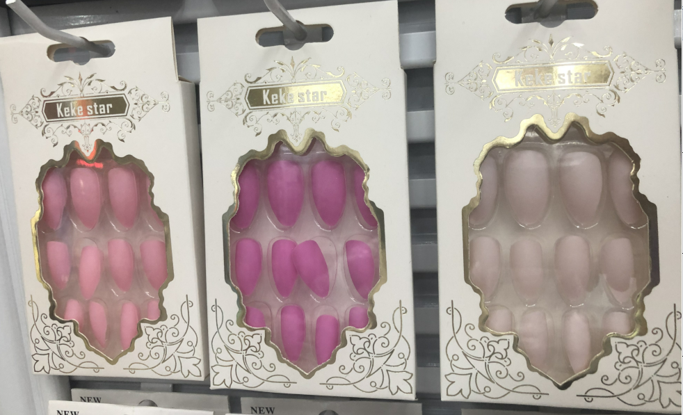 keke2808 Matte Tip Nail 12-piece Style Export Nail Patch Specification image
