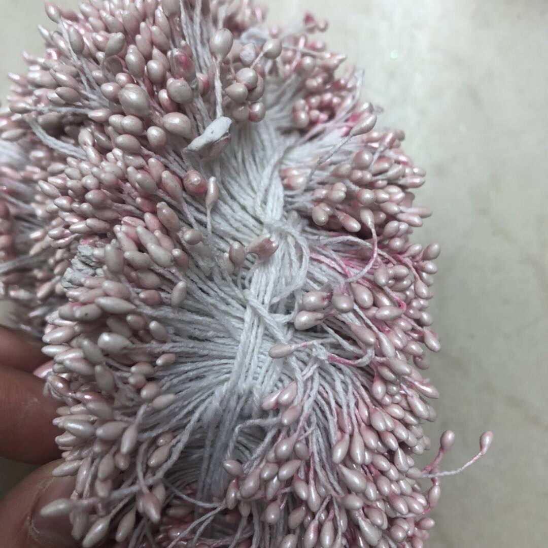 丝网花材料彩色铁丝丝袜花仿真牡丹花月季工艺彩色铁线DIY仿真花材料细节图