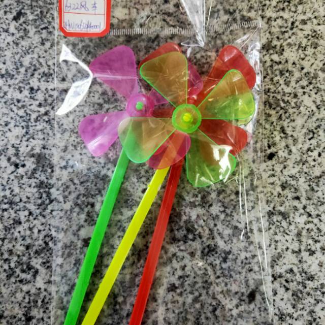 儿童玩具塑料小风车