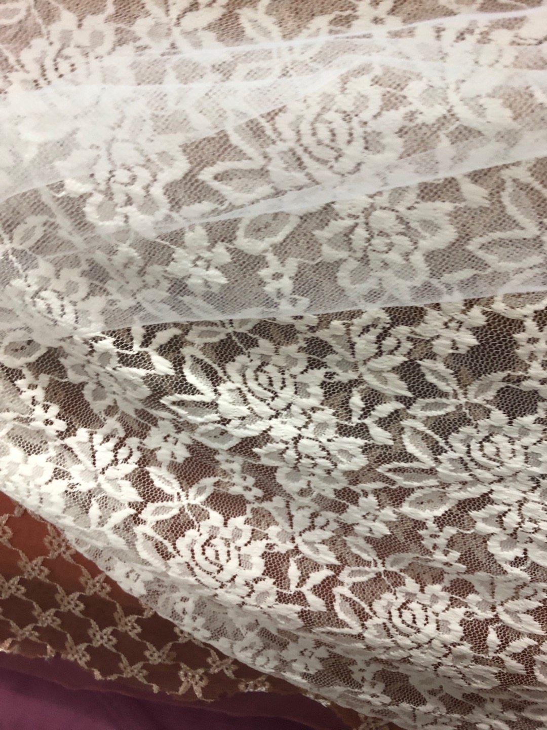 Fashion Novel Brocade Ammonia Lace Specification drawing