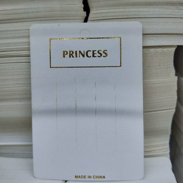 Hairpin Earrings Packing Card