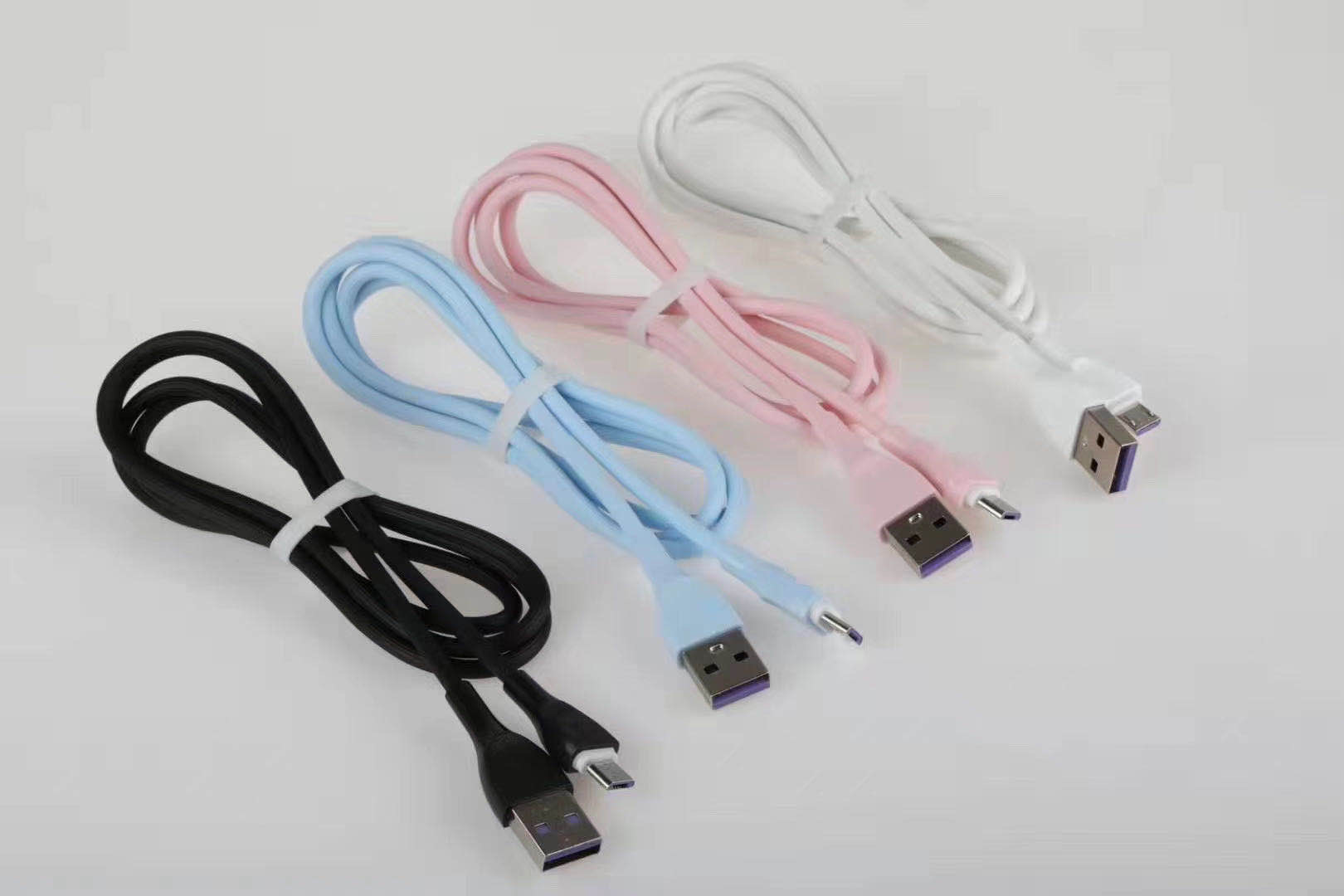 Type-c数据线p10华为P9plus小米5荣耀苹果手机果冻面条安卓充电线