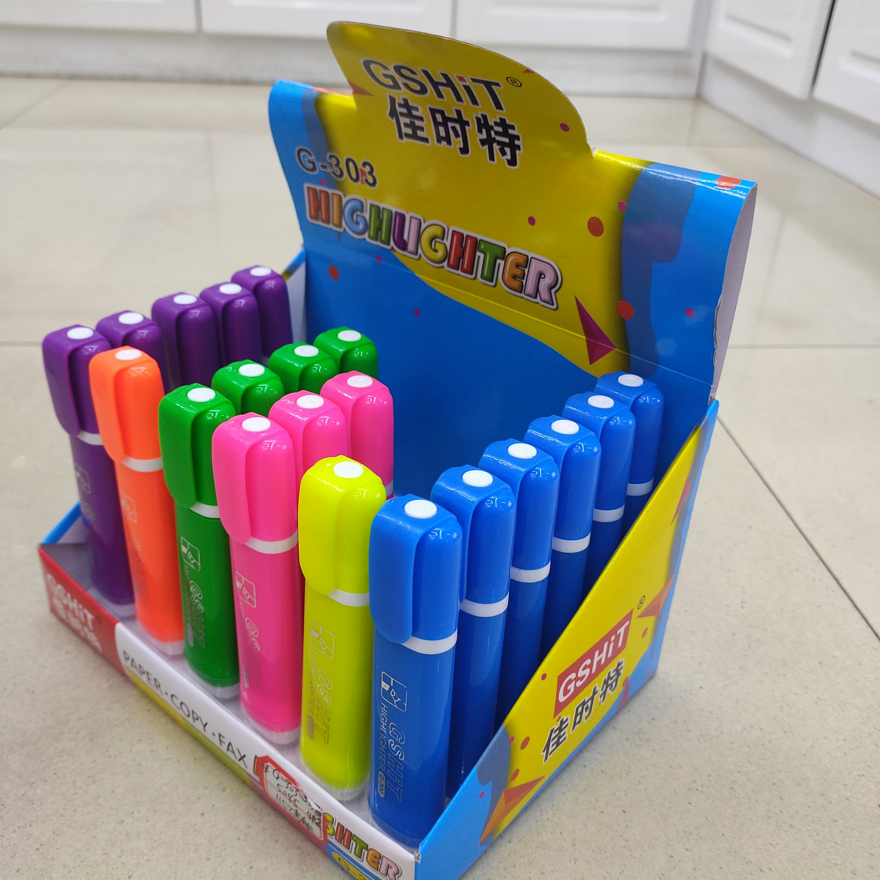 303 Color Stick Highlighter Specification image