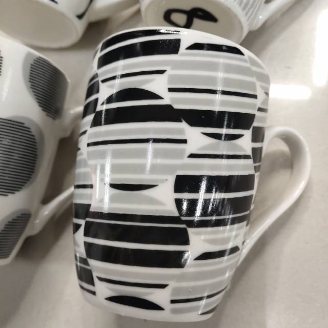 Ceramic cups, water cups and coffee cups details Picture