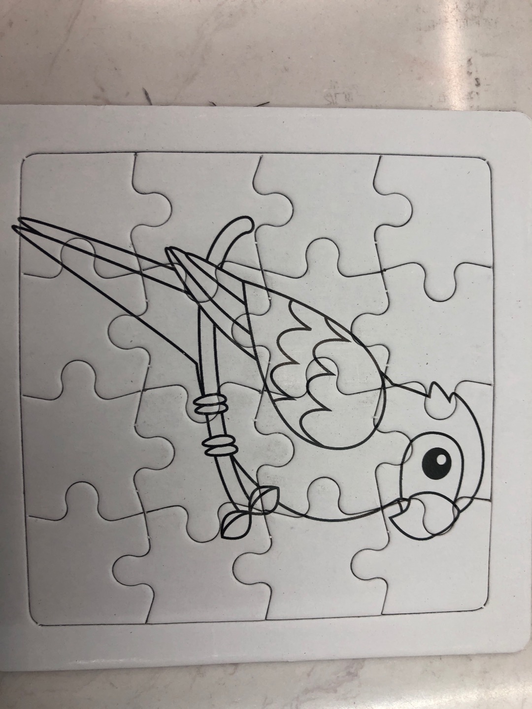 儿童动物纸质平面拼图幼儿园启蒙早教男女孩卡通早教益智拼装玩具细节图