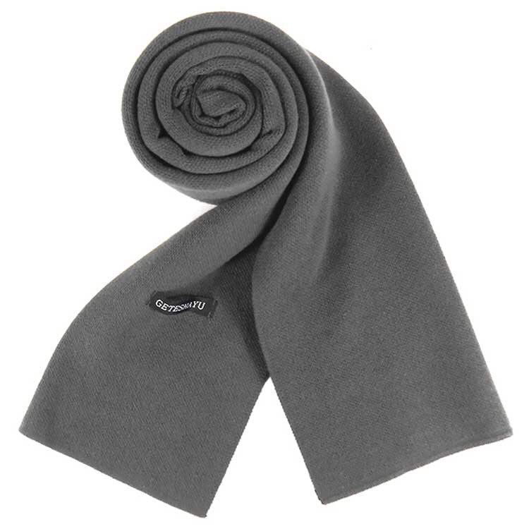 Men's Fashion Warm All With Monochrome Imitation Cashmere Scarf details Picture