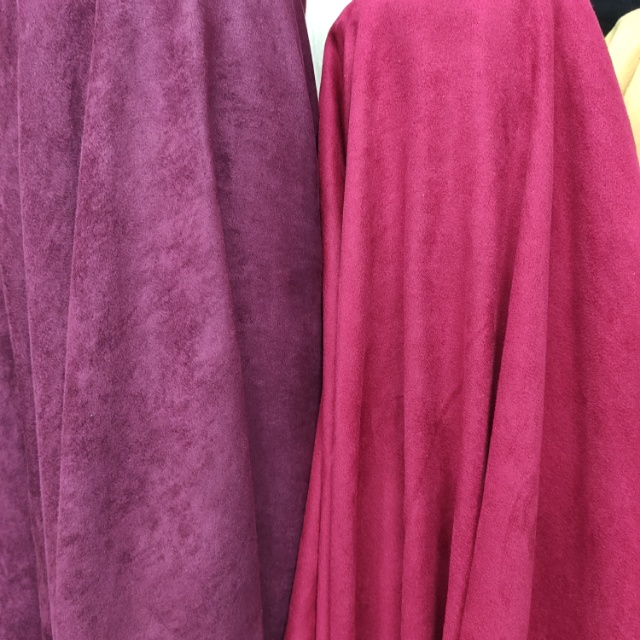 麂皮绒服装装饰布多色可选价格面议