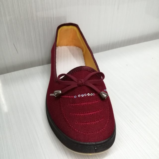 New Cloth Shoes Women Work Field Work Anti-Slip Wear-Resistant Soft Sole Single Shoes Rubber Shoes Tendon Sole Shoes For The Elderly Specification drawing