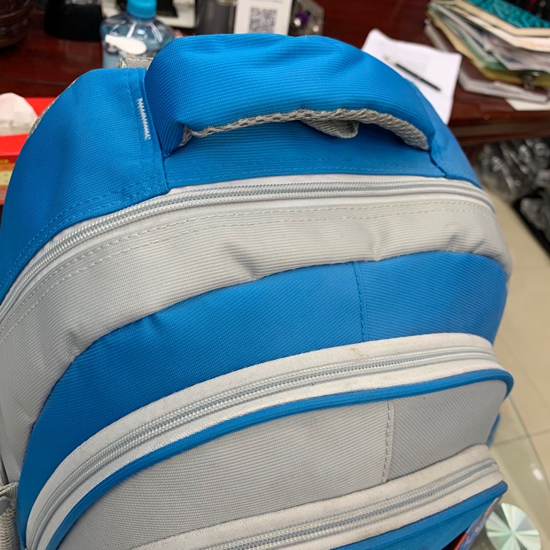 厂家直销新款书包双肩包背包蓝色男士产品图