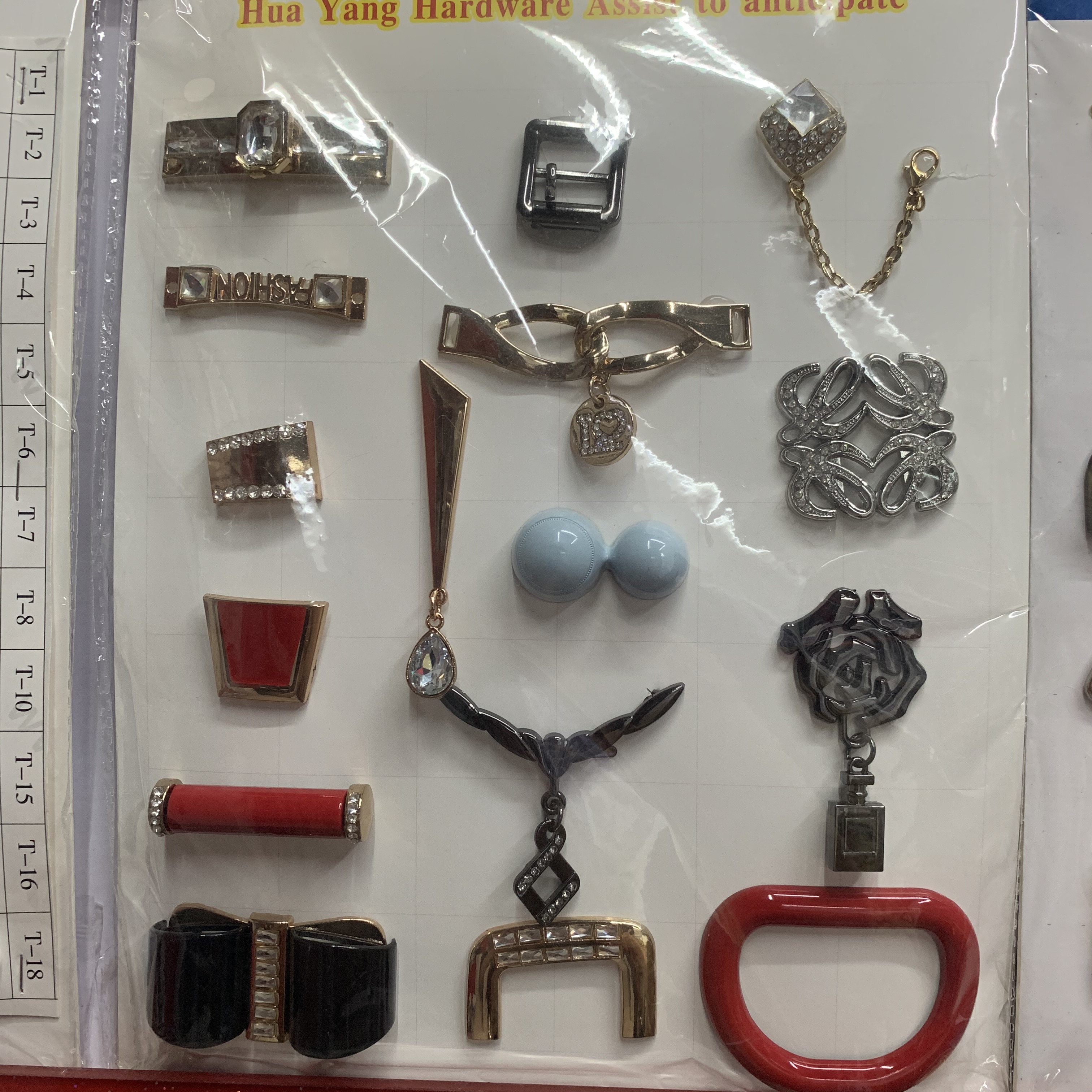 金属箱包DIY配饰装饰扣五金配件扣包包配件金属配件其他配饰