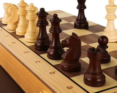 厂家直销实木高档跳棋西洋棋重折叠摆件详情图2