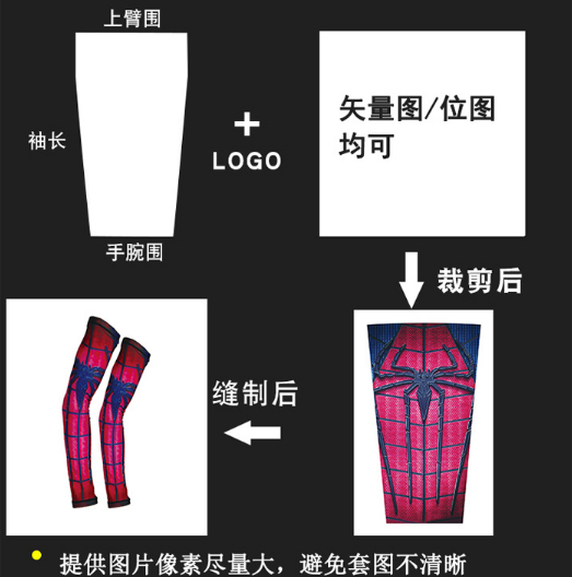 Yellow trendy letter quick-drying ice silk sleeve cycling gear, sun protection hand sleeve, breathable arm guard details Picture