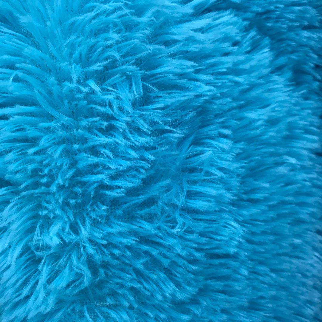 长绒毛简约素色彩绘活性印染秋冬款化纤被250*230产品图