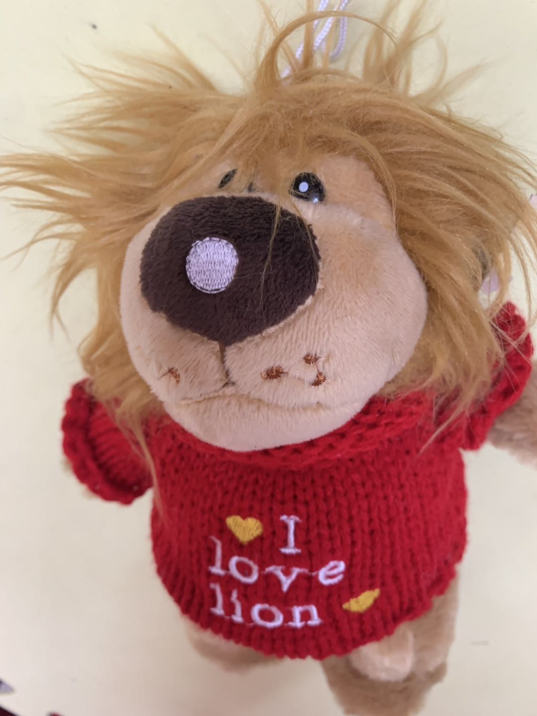 Plush sweater lion plush toys for children girls toys home decor