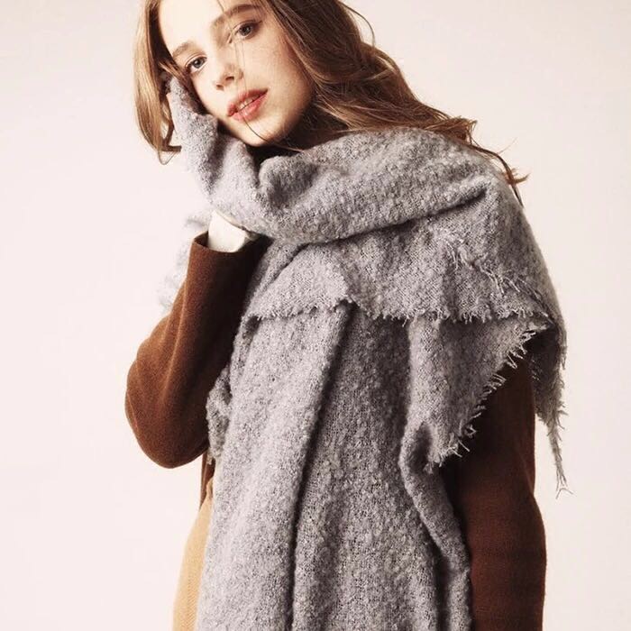 Ladies Fashion Trend With New European And American Knitted Scarf Shawls