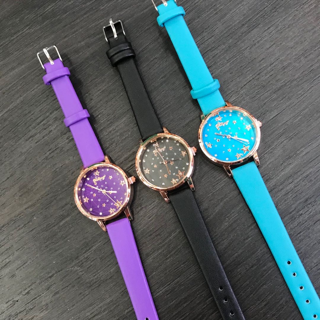 The 2019 new "Full Sky Stars" starry sky watch for women, a waterproof, fashionable and simple student watch for women Specification image