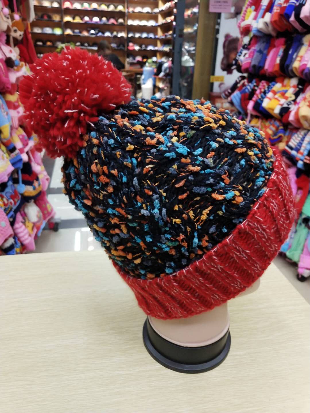 Fashion Korean Version With Velvet Lady Hat Skate Wool And Special Yarn details Picture