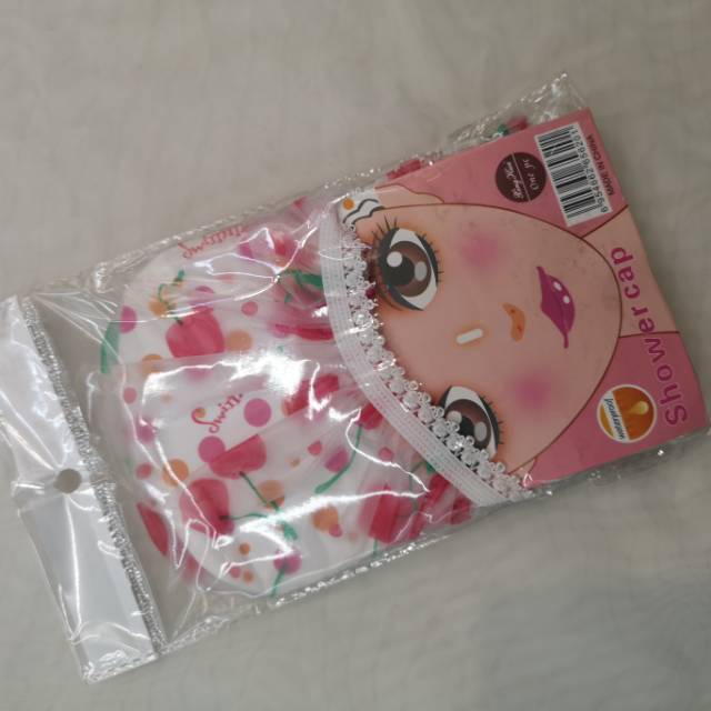 New Waterproof Shower Cap Ladies Shower Cap Export Shower Cap High-End Shower Cap full figure
