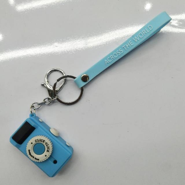 Children's Cartoon Camera Model Pvc Keychain Pendant Accessories