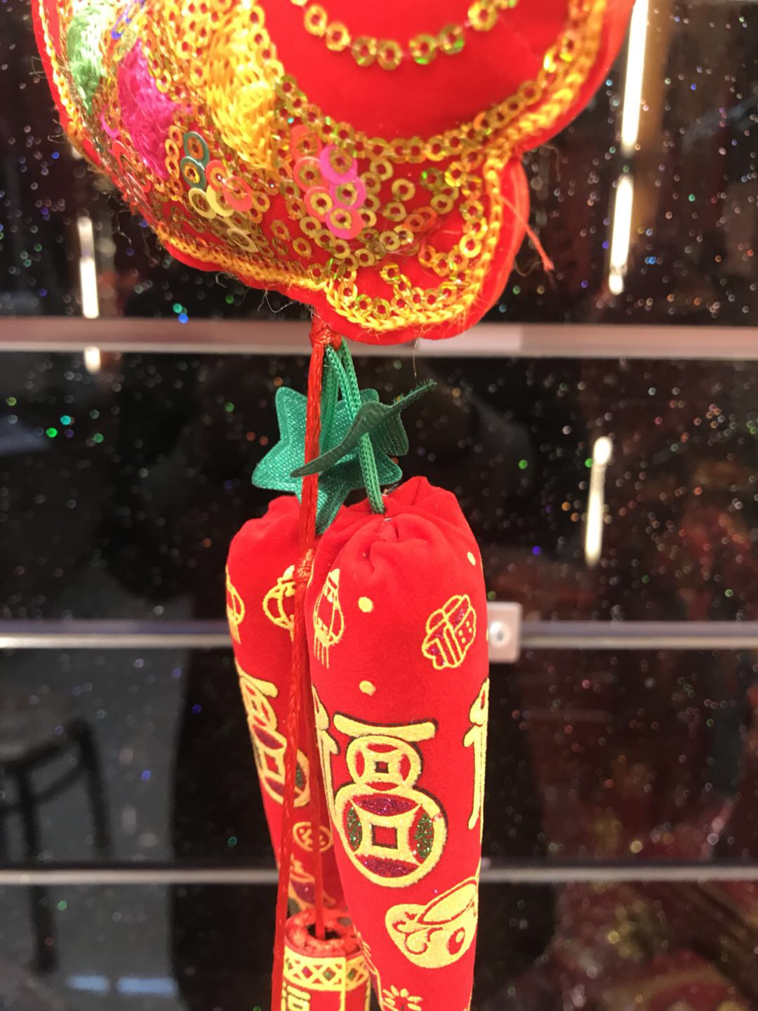 Color Piece Flannelette Hanging Fish Home Decoration Wedding Festival Supplies Specification drawing