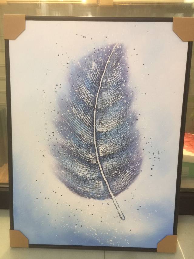 风雅画业手工油画抽象画2