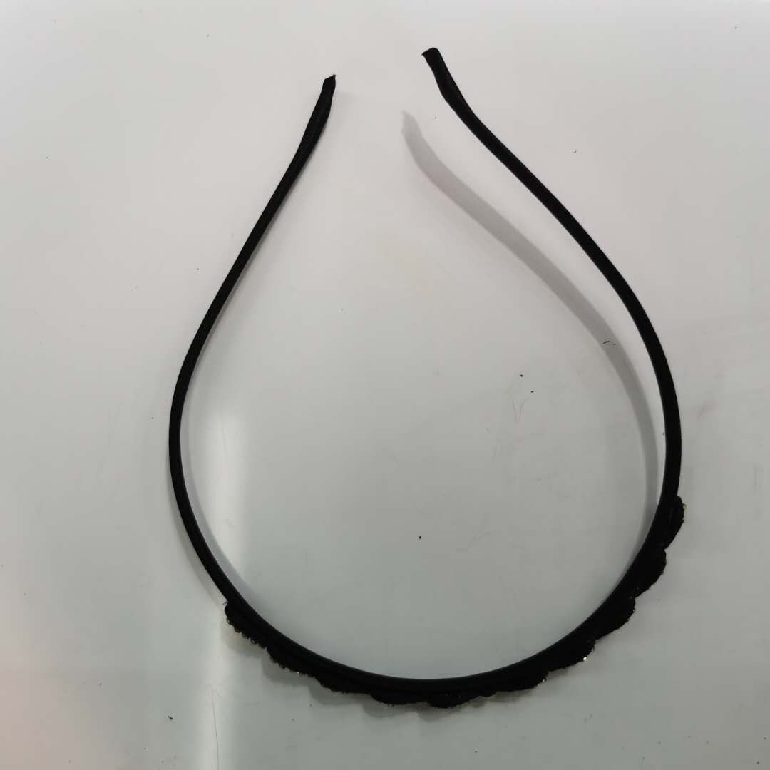 Korean Version Of Fashion Foreign Style Women's Headband Rhinestone Flower Head Buckle details Picture