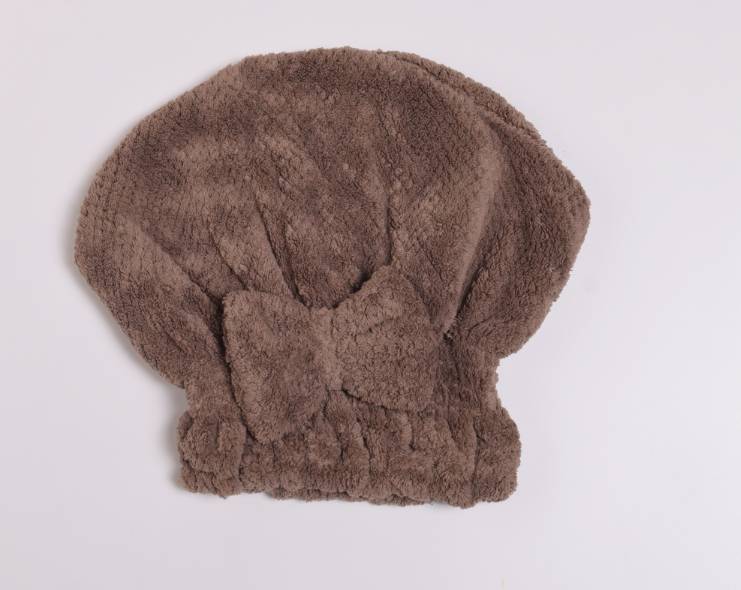 浴帽/头套/浴帽女士春夏简约/干发帽女拼接可爱/睡帽细节图