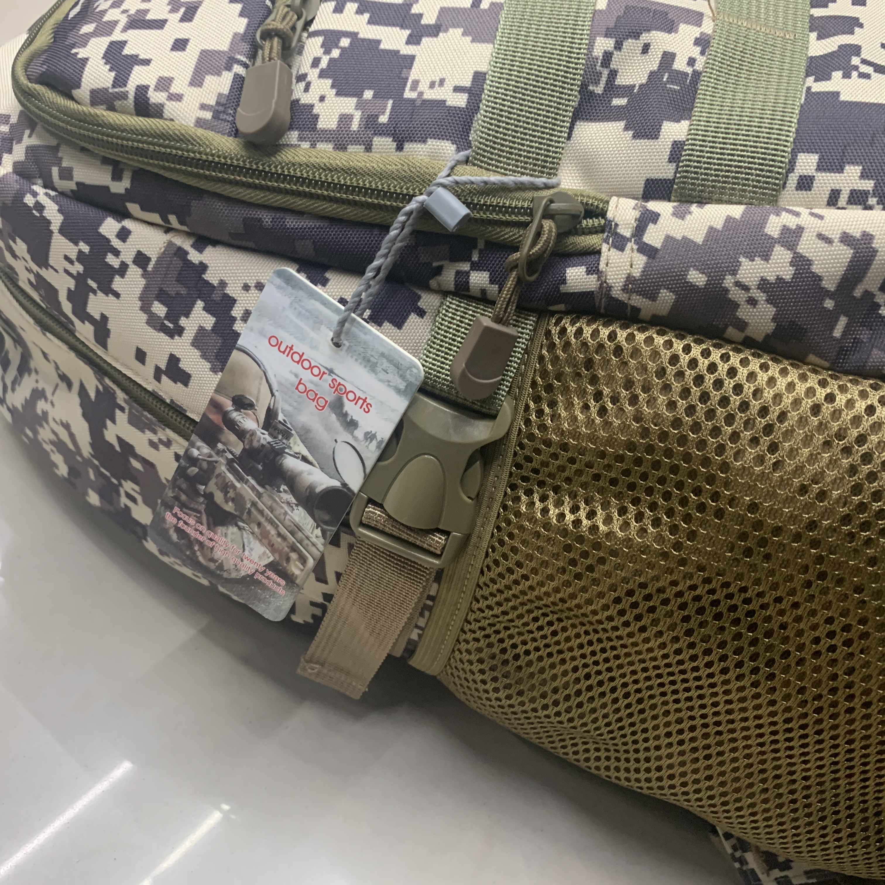 双肩包男登山包多功能防水迷彩骑行三级包旅行包户外战术包产品图