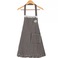 半身围裙韩版时尚防水防油厨房格子家用围裙图