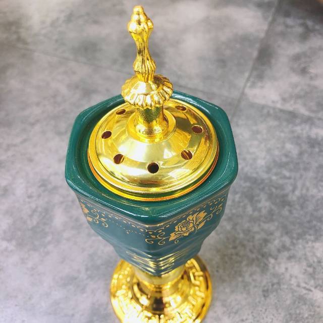 Ceramic Incense Burner Household Indoor Plate Incense Burner Small Sandalwood Incense Burner Purifying Air Aromatherapy Stove details Picture