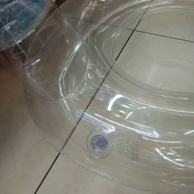 Wholesale of cute pvc children's swimming rings and transparent duck life buoys that are popular online Specification image