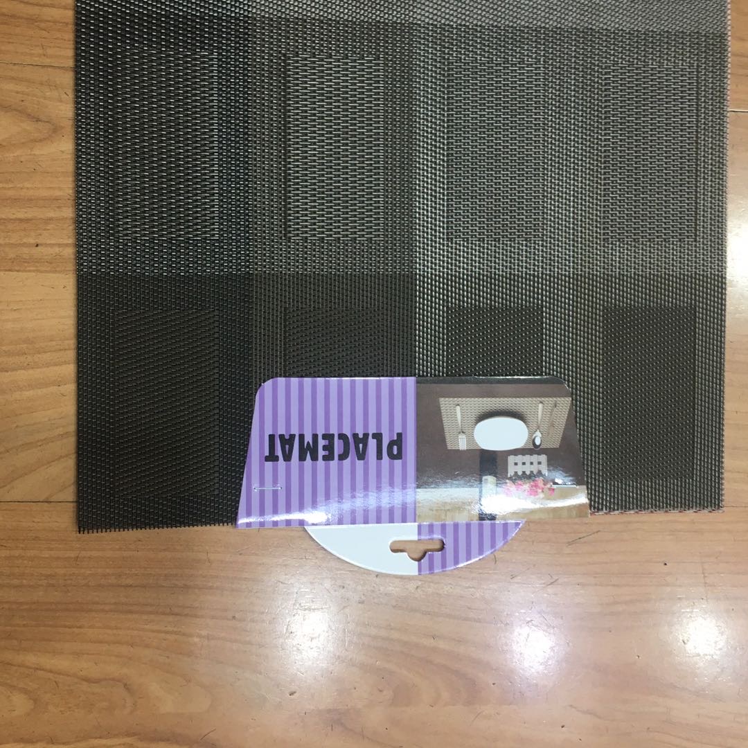 家用简约长方形防水EVA防烫隔热餐垫碗垫杯垫耐热垫子产品图