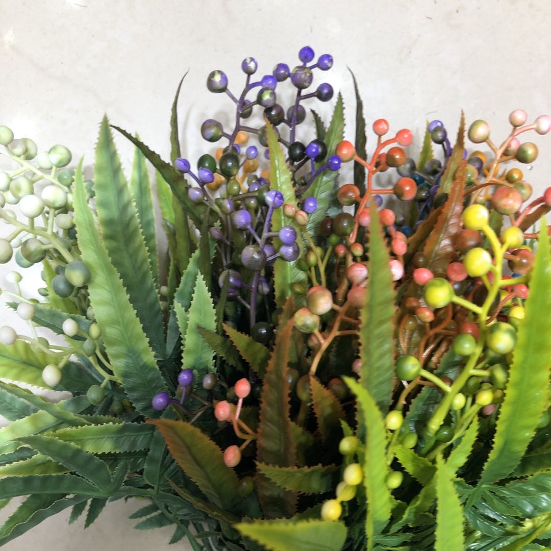 Simulation Acacia Bean Color Garden Small Fresh Decoration Home Photography Accessories Manufacturers Direct Sales details Picture