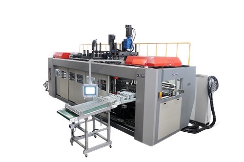 The price of the MX16G fully servo four-station plastic molding machine and cup-making machine is negotiable. Factory direct sales with a deposit details Picture