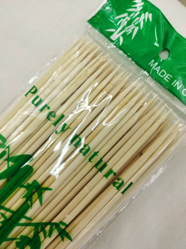 塑料袋包装竹签一次性竹签水果签细节图