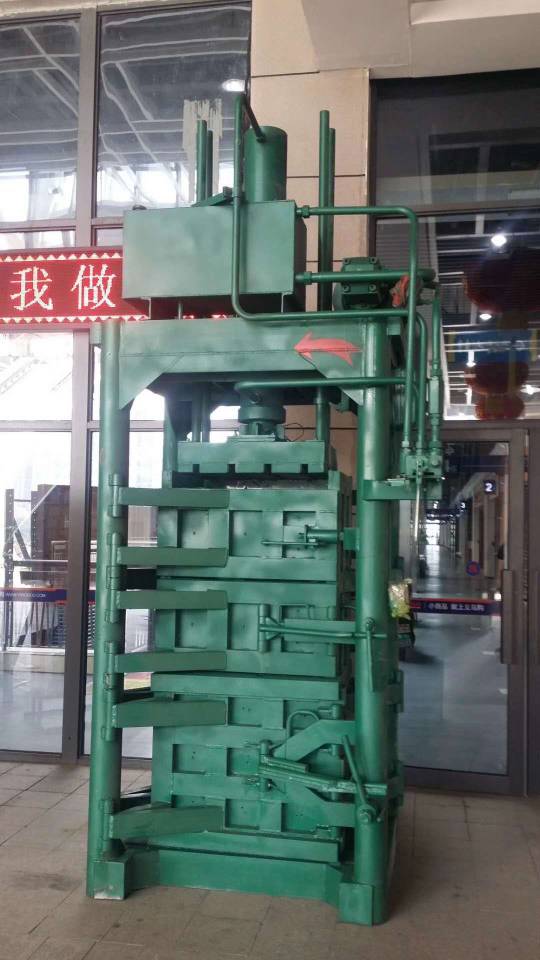 Tiande hydraulic baling press vertical details Picture