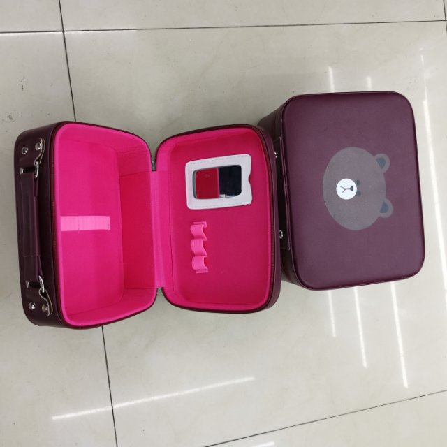 Two-piece casual makeup bag set, hand-carried makeup case