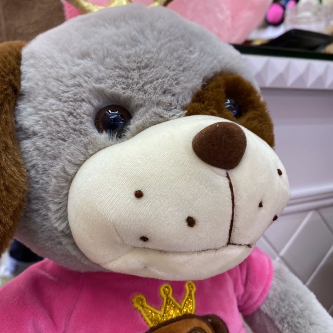 婴幼儿毛绒玩具小狗产品图