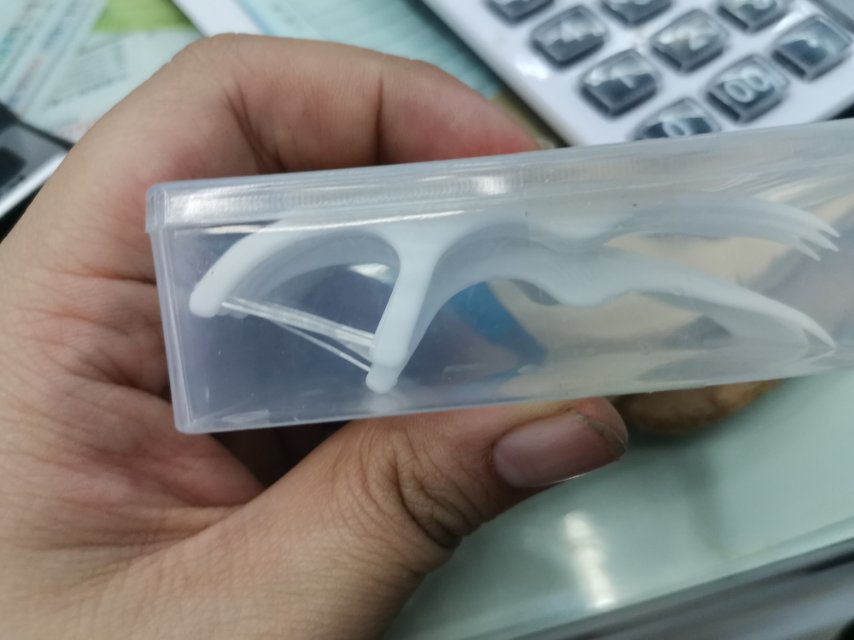 牙线超细家庭装便携牙线棒随身剔牙签盒共25支产品图