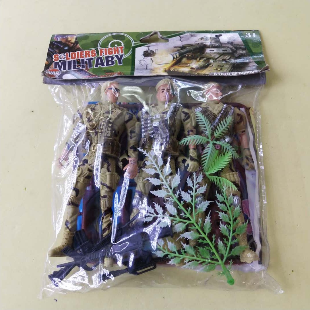 仿真军人模型套装仿真战士玩具男孩玩具01